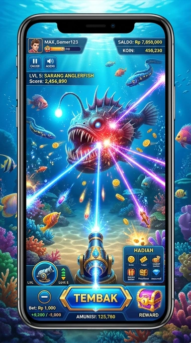 Galeri pratinjau visual maxslot build APK resmi terbaru